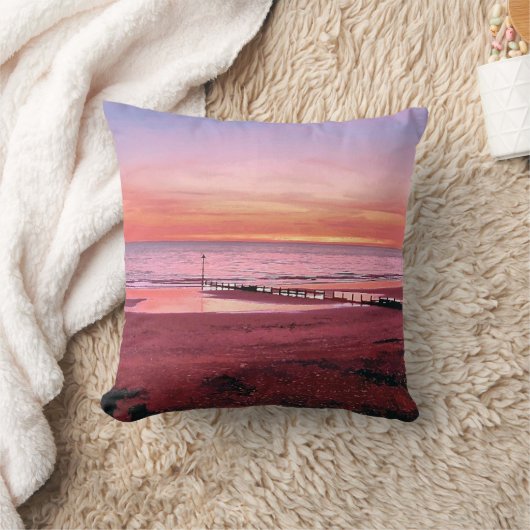 日没 クッション (ブランケット)