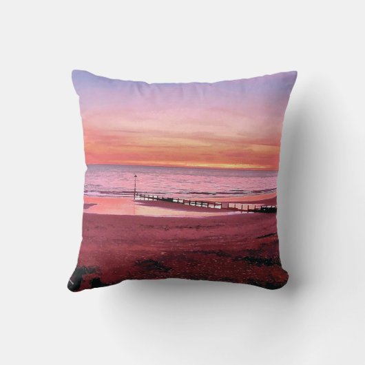 日没 クッション (裏面)