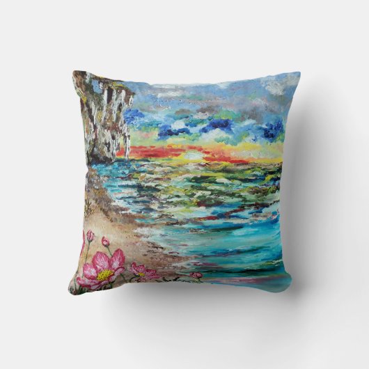 日没 クッション (裏面)