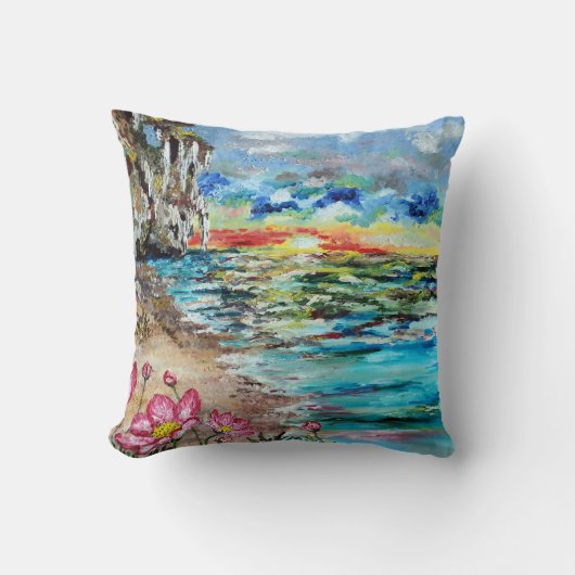 日没 クッション (正面)