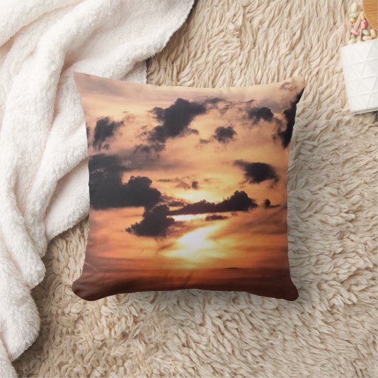 日没 クッション (ブランケット)