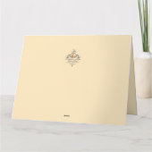 日没 – グリーティングカード (裏面)