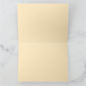 日没 – グリーティングカード (内部)