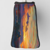 日没 ゴルフヘッドカバー (回転90)