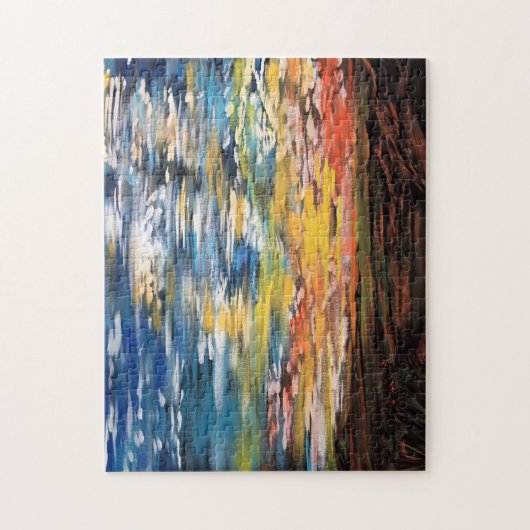 日没 ジグソーパズル (縦)