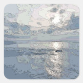 日没 スクエアシール (正面)