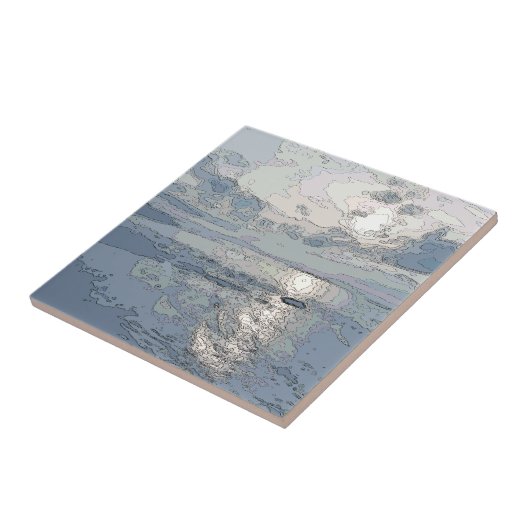 日没 タイル (側面)