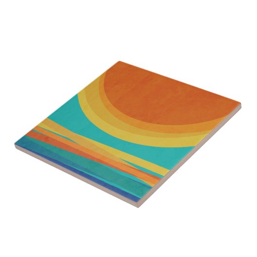 日没 タイル (側面)