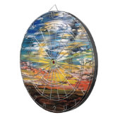 日没 ダーツボード (正面右)