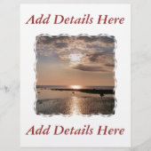 日没 チラシ (正面)