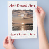 日没 チラシ (手)