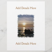 日没 チラシ (正面)