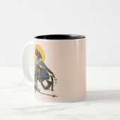 日没 ツートーンマグカップ (正面左)