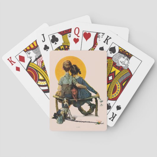 日没 トランプ (裏面)