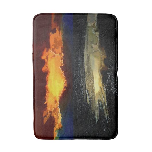 日没 バスマット (正面縦)