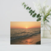 日没: ファロ、ポルトガル ポストカード (スタンド正面)