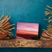 日没 フォトプラーク (側面)