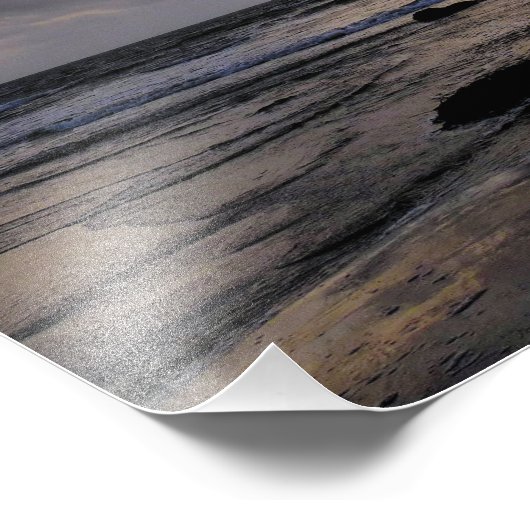 日没 フォトプリント            (角)