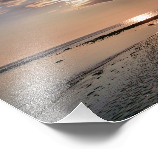 日没 フォトプリント            (角)