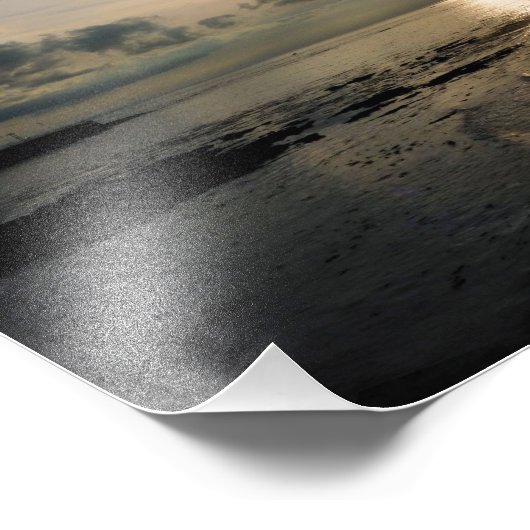 日没 フォトプリント            (角)