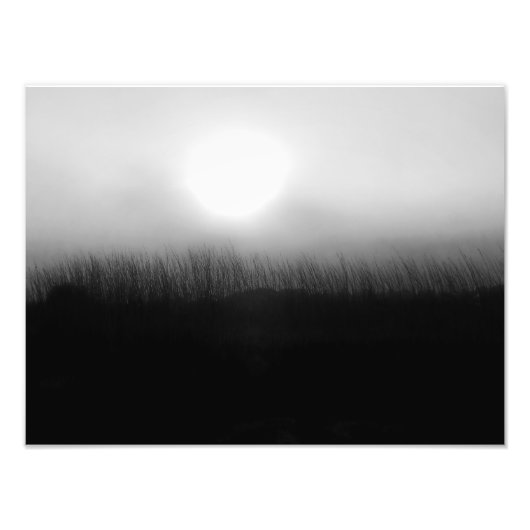 日没 フォトプリント            (正面)