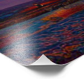 日没 フォトプリント            (角)