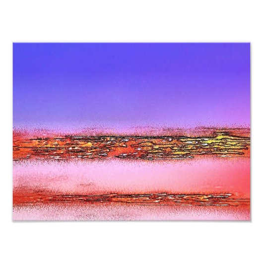 日没 フォトプリント            (正面)