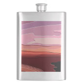 日没 フラスク (正面)