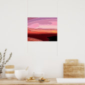 日没 ポスター (キッチン)