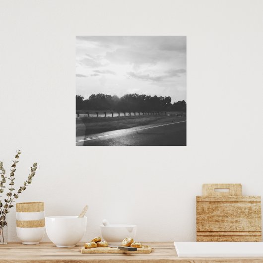 日没 ポスター (キッチン)