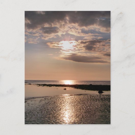 日没 ポストカード (正面)