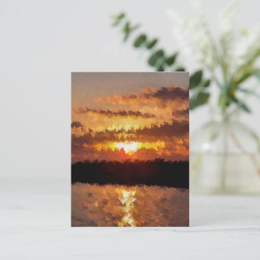 日没 ポストカード (スタンド正面)