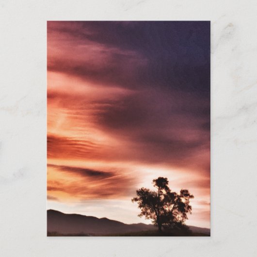 日没` ポストカード (正面)