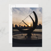 日没 ポストカード (正面/裏面)