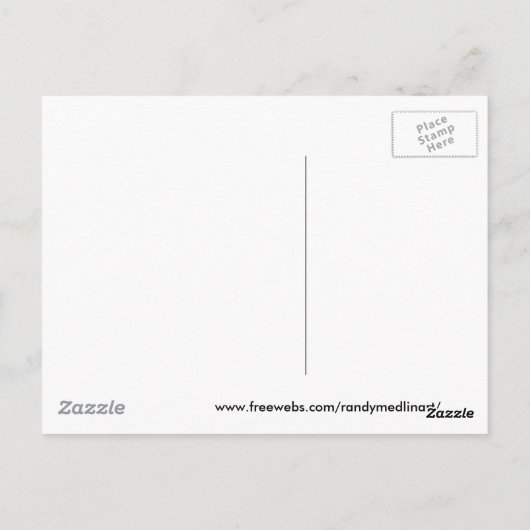 日没 ポストカード (裏面)