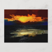 日没 ポストカード (正面)