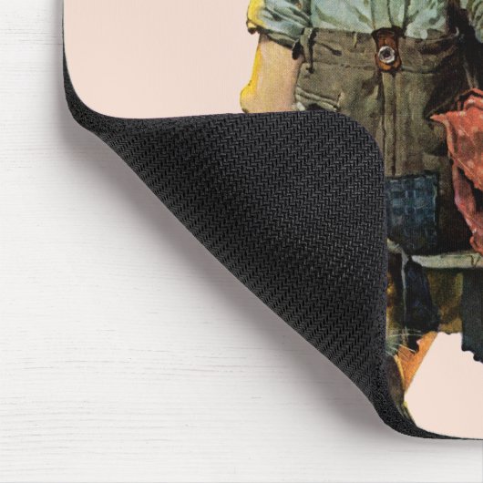 日没 マウスパッド (コーナー)