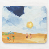 日没 マウスパッド (正面)