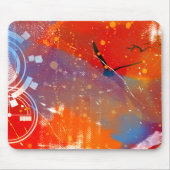 日没 マウスパッド (正面)