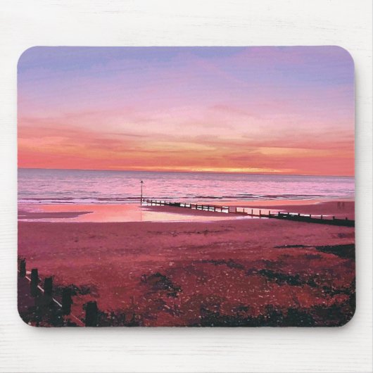 日没 マウスパッド (正面)