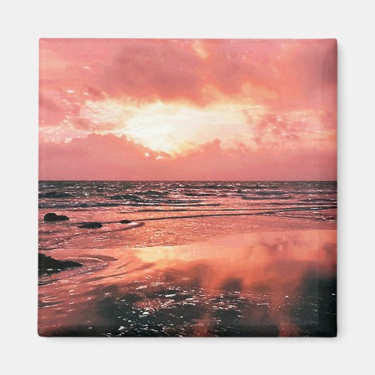 日没 マグネット (正面)