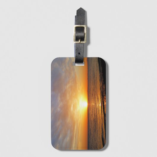 日没 ラゲッジタグ (正面縦)