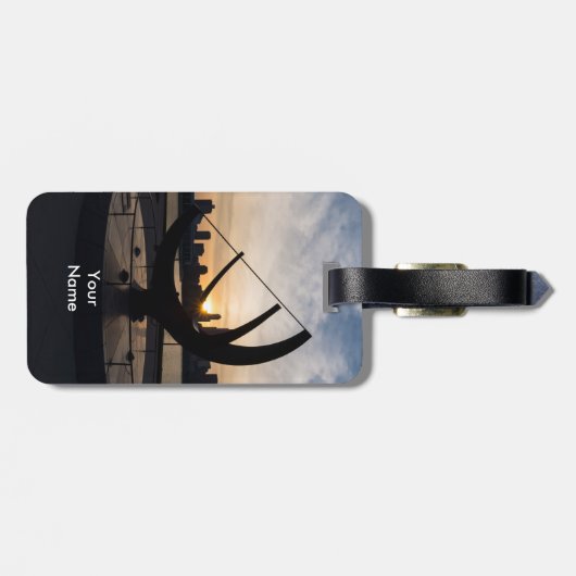 日没 ラゲッジタグ (裏面横)