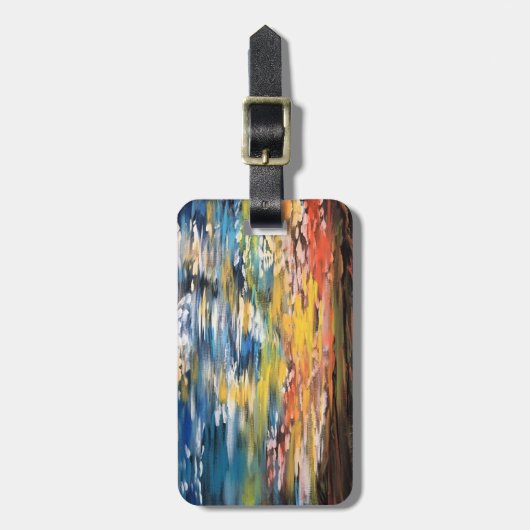 日没 ラゲッジタグ (正面縦)