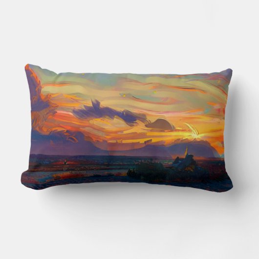 日没 ランバークッション (正面)