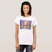 日没: ロンドン2013年のプール Tシャツ (正面フル)