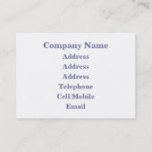 日没 名刺 (裏面)