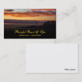 日没 名刺 (正面/裏面)