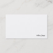 日没 名刺 (裏面)