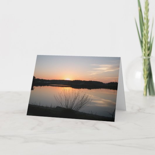 日没-悔やみや弔慰 カード (正面)